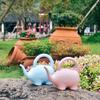 2Pcs Watering Can Plastic Watering Can Elephants Watering Pot Sprinkling Can Water Can Toy view 2
