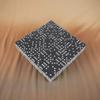 Black Opaque Dice with White Pips D6 19mm (3/4in) Bulk Pack of 200 Koplow Games view 3