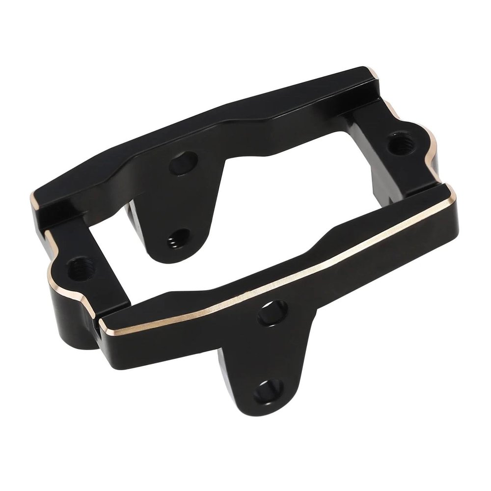 AMLIK RC Car Accessories Compatible with TRX4M 11g Brass Servo Mount for 1/18 RC Crawler Car Upgrade Parts (4M-19) (Color : 2)