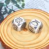 10th Tin Anniversary Wedding Gifts for Her Him Funny Valentines Gift for Couple Date Night Gifts Him Her Anniversary Presents Couples Date Night Gift Food Decision Dice Easter Basket Stuffers for Him view 2