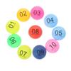 Abaodam 30pcs Party Game Balls Plastic Numbered Balls Small Game Props Party 1-30 view 1