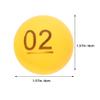 Abaodam 30pcs Party Game Balls Plastic Numbered Balls Small Game Props Party 1-30 view 3