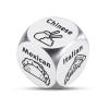10 Year Anniversary Tin Gift for Him,Mens Valentines Day Gifts Food Dice for Boyfriend Girlfriend,Husband Valentine Gift from Wife,Gag Movie Night Dice,Anniversary Birthday Gifts for Men view 1