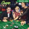 Leyndo Craps Tabletop Game Set, Includes 35"x70" Rubber Craps Tabletop Layout Mat, Casino Grade AAA 19mm Dice, 3 Inch On/Off Buttons for Casino Poker Nights Adults Only(Red) view 4