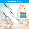 Hokoad 3Pcs Shelling Tools for Beach Include Beach Mesh Shovel, Sand Sifter with Extra Long Adjustable Handle and Mesh Beach Bag, Collecting Shells Beach Toys or Kids Girls Boys(3Pcs) view 2