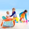 Hokoad 3Pcs Shelling Tools for Beach Include Beach Mesh Shovel, Sand Sifter with Extra Long Adjustable Handle and Mesh Beach Bag, Collecting Shells Beach Toys or Kids Girls Boys(3Pcs) view 4