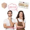 Date Night Dice,Couples Decision Dice for Romantic Ideas,Wooden Dating Fun dice, Love Dice, Date Ideas, Birthday Gifts for Boyfriend Girlfriend view 3