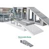 AUHU RC Crawling Wading Water Challenge Obstacle Bridge for 1/18 1/24 Scale RC Crawler Truck (No Vehicle Included) view 3