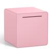6" Piggy Bank for Adults for 2026 Savings, Must Break to Open Adult Piggy Bank for Cash, Interactive DIY Assembly Unopenable Money Savings Box (Pink) view 1
