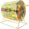 YUNYHAO Raffle Machine, Metal Raffle Cage, Manual Raffle Drum Spinner, for Party Raffle Fundraisers, Promotions (can Hold 130 Balls), gaoyun-1001 view 1