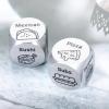 2PCS Food Decider Dice for Husband Men, Christmas Stocking Stuffers for Women Men, Christmas Gag Gifts for Couples Boyfriend Girlfriend, Date Night Dice Gifts for Wife Husband White Elephant Gift view 4