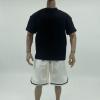 1/6 Scale Soldier Figure Clothes Handmade, Shorts and T Shirt Set, Costume, Action Figures Clothes for 12'' Action Figures, Black Shirt Set view 3