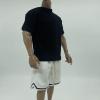 1/6 Scale Soldier Figure Clothes Handmade, Shorts and T Shirt Set, Costume, Action Figures Clothes for 12'' Action Figures, Black Shirt Set view 4