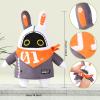 Anime Game Character Bangboo Plush Doll, 12 inch Plushie Stuffed Doll, Costume Plushy Props for ZZZ Fans view 3