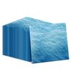 100Pcs Ocean Wave Napkins 13 x 13inch Blue Paper Napkins Sea Party Supplies Napkins for Beach Ocean Sea Party Birthday Baby Shower Under the Sea Beach Pool Theme view 1