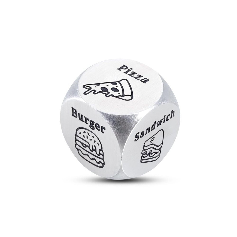 Bachelor Party Favors - Date Night Dice Party Game Adults Valentines Day Gifts for Him Husband Fast Food Decision Dice Ideas Mens Valentines Day Gifts for Wife from Husband Anniversary Wedding Gift
