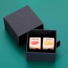 2PCS Food Dice Exchange Dice Valentines Gifts for Boyfriend Girlfriend Galentines Day 5 Year Wood Anniversary Christmas Stocking Stuffers Santa Swap Gift Exchange Dices White Elephant view 3