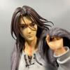 QAHEART Eren Jaeger Figure Model Statue - 30cm Standing Pose Anime Action Figure Sculpture, 2 Head Changeable, PVC Handmade Collectible Desktop Display Decoration view 4