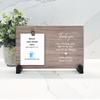 Florida-Funshine Thank You For Raising Your Son To Be The Man Of My Dreams Custom Wood Frame - Personalized Picture Frame - Personalized view 4