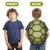 Abaodam 6Pcs EVA Turtle Shell Costume for Kids - Ninja Party Favors & Birthday Supplies - Soft Foam Tortoise Shell Backpack Prop for Dress Up, Role Play & School Projects (Green) view 3