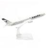 ZEZEFUFU Alloy 1/400 Scale A330 Iran Air Airplane Model Civil Airliner Plane Model with Display Stand view 1