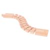 Vaguelly Wooden Train Track Expansion Toy Wooden Railway Track Accessories for Boys and and Motor Skills for Imaginative Play Scenes view 2