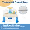 IndigoTempest9 Kids Water Table Cover, Fit Step2 Rain Showers Splash Pond Water Table Waterpark Play Table Cover Outdoor Toys Cover (Transparent) view 4