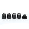 Pilipane RC Wheel Edge, M4 Wheel Edge Center hat Nut, Upgraded RC Wheel Edge Center hat Set of 4, M4 Nuts, Compatible with TRX4, Axial SCX10 (Black) view 1