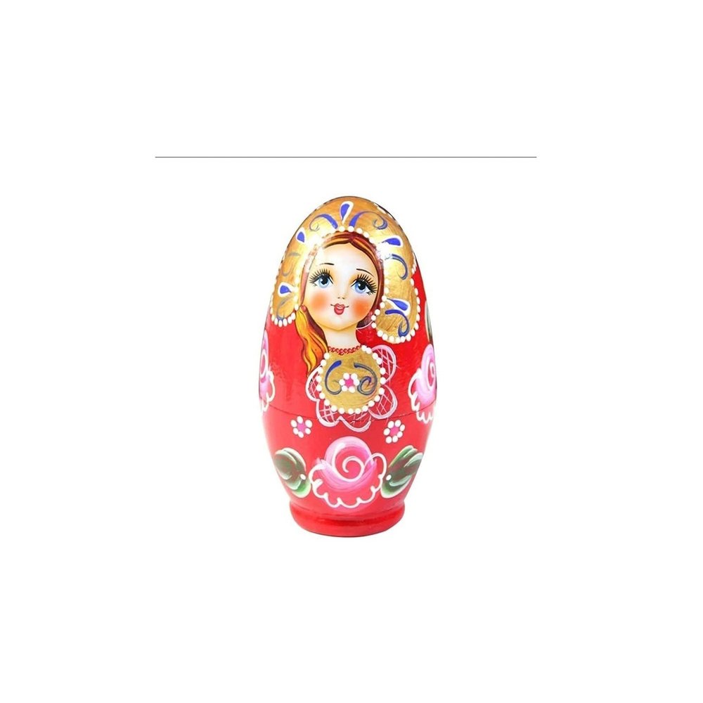 SLOFL Matryoshka Russian Nesting Dolls Cute 5-Piece Matryoshka Dolls Creative Birthday Christmas Travel High-end Gift Decoration Creative Toys