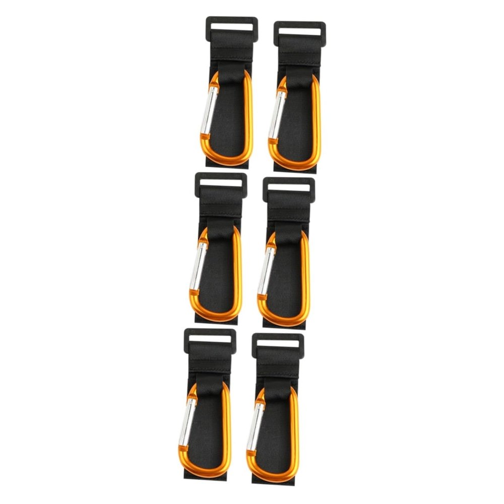 ifundom 6pcs Heavy Duty Stroller Hooks Car Hooks for Stroller Organizer Clips for