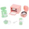 Abaodam Mini Kitchen Appliance Set Dollhouse Accessories Juicer Rice Cooker Oven Miniature Kitchen Utensils for Dollhouse Decor and Photography Props view 1