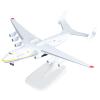 ZEZEFUFU Simulation 1/400 Scale Soviet Union An-225 Mriya Transport Aircraft Model Plane Model for Collection view 1