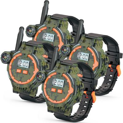 surper Rechargeable Walkie Talkies for Kids Radio Walky Talky with Flashlight Children Outdoor Game Interphone Gifts for Boy and Girl (4)