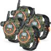 surper Rechargeable Walkie Talkies for Kids Radio Walky Talky with Flashlight Children Outdoor Game Interphone Gifts for Boy and Girl (4) view 1