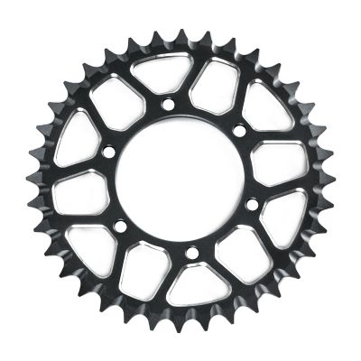 36 Tooth Rear Wheel Hub Chain Sprocket Compatible for Losi 1/4 Promoto-MX Motorcycle Gears & Differentials Upgrades(Black)