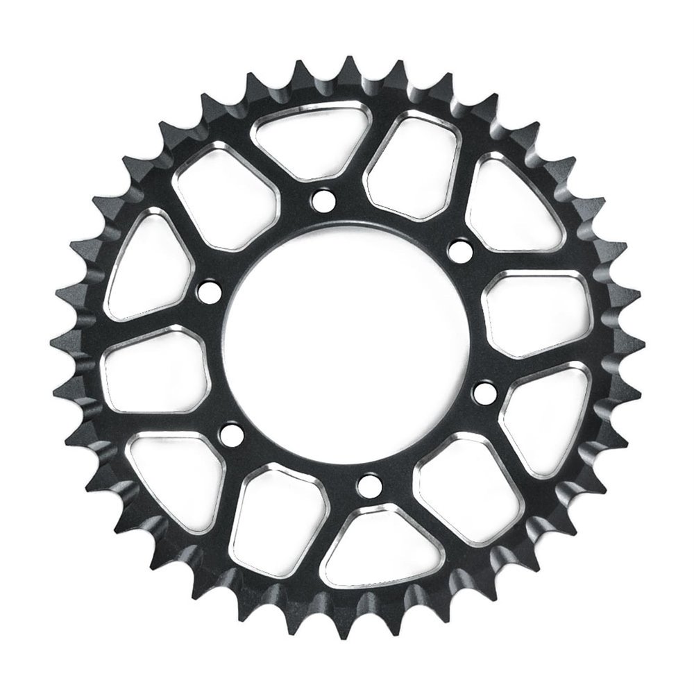 36 Tooth Rear Wheel Hub Chain Sprocket Compatible for Losi 1/4 Promoto-MX Motorcycle Gears & Differentials Upgrades(Black)