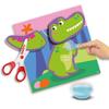SES Creative 14042 - I Learn to Cut and Paste, Safe Scissors, Complete Set for Young Children view 3