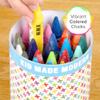 Kid Made Modern Beeswax Crayons for Toddlers & Kids (24 Pieces) - Coloring Non Toxic Crayons with Case (Ages 3+) view 2