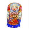 Matryoshka Russian Nesting Dolls 7-Piece Matryoshka Wooden Matryoshka Dolls Hand-Painted Story Castle Fun Children's Toy Creative Toys view 1
