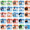 50PCS Occupations Cognitive Flash Cards for Kids,Cognitive Pictures Flashcards for Career, Portable Waterproof Professions Flash Card for Children, Means of Work Learning view 2
