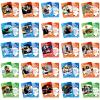 50PCS Occupations Cognitive Flash Cards for Kids,Cognitive Pictures Flashcards for Career, Portable Waterproof Professions Flash Card for Children, Means of Work Learning view 3