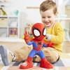 Spidey and his Amazing Friends Marvel Dance 'N Crawl Spidey, Interactive Plush Toy with 20 Phrases & Sounds, 2 Songs, Super Hero Toys for Kids 3 & Up view 4