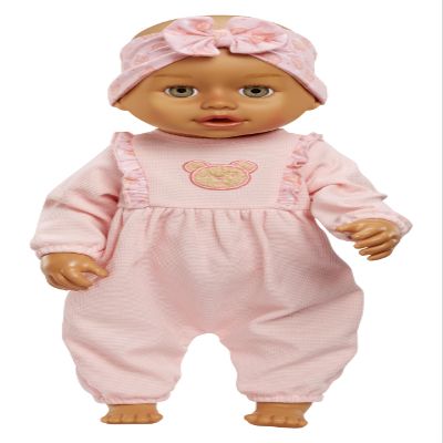 Baby Born Learn to Walk Baby Doll Olivia - Gray-Green Eyes: Realistic Features for Kids Ages 3+, Walks, Crawls, Sits & Kicks, Eyes Open & Close, Multiple Sound Effects