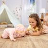 Baby Born Learn to Walk Baby Doll Annabell - Blue Eyes: Realistic Features for Kids Ages 3+, Walks, Crawls, Sits & Kicks, Eyes Open & Close, Multiple Sound Effects view 2