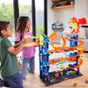 Hot Wheels City Ultimate Garage Playset with 2 Die-Cast Cars, Toy Storage for 50+ 1:64 Scale Cars, 4 Levels of Track Play + 50-Pack of 1:64 Scale Vehicles view 2