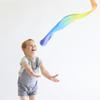 Sarah's Silks Skytail Blue Rainbow Comet - Waldorf Toys for Kids, 35" Long, Safe for Outdoor and Indoor Use view 2