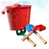Kisangel 1set Portable Gardening Tool Boy Girl Garden Shovel Combination Ergonomic Design Lightweight and for Flowering and Garden Activities Random Color view 2