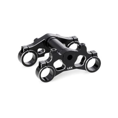 LCX Racing 1/4th RC Motorcycle CNC Aluminum Triple Clamp Set Steering Set for Losi Promoto-MX Motorcycle, Upgrades Parts Accessories