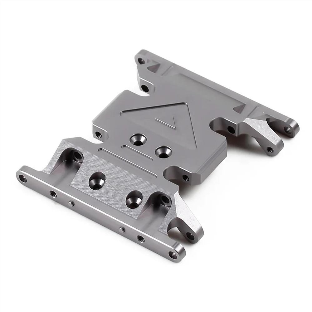 AMLIK RC Car Accessories Compatible with Axial for SCX10 II 90046 90047 90075 1PCS Metal Gearbox Mount Transmission Holder for 1/10 RC Crawler (Color : 1)