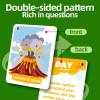 34 Season Flashcards,Waterproof Month Education Flash Cards, Weather Educational Card for Classroom, ESL Teaching, Speech Therapy & Home Decor, Double-Sided Festivals Toy Cards view 4